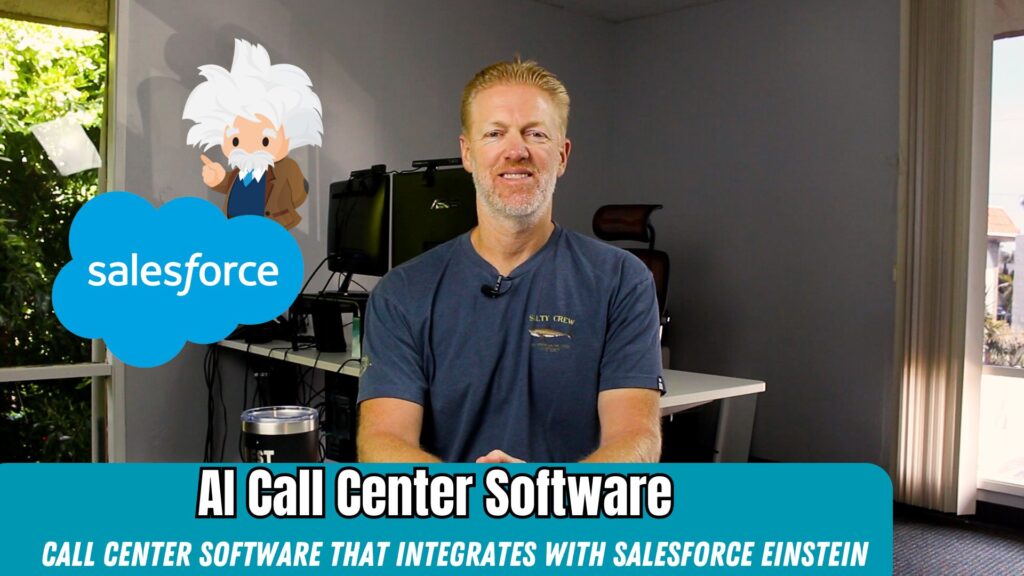 AI Call Center Software that Integrates with Salesforce Einstein 1 AI